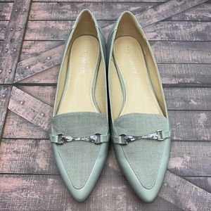 The Limited - Quezon Gray Pointed Toe Loafers 11